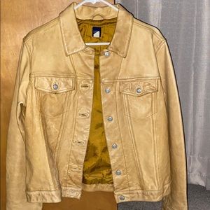 Vintage Gap genuine leather jacket